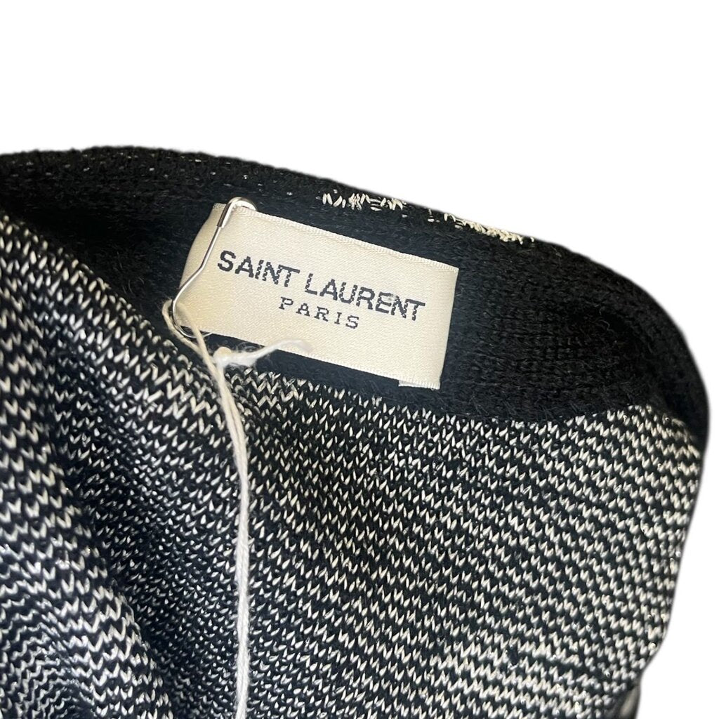 Saint Laurent Metallic Print Cardigan
