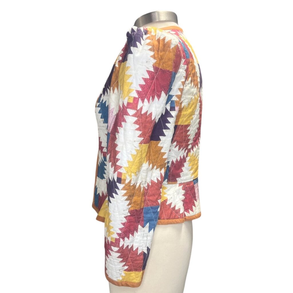 Isabel Marant Abstract Print Quilted Jacket