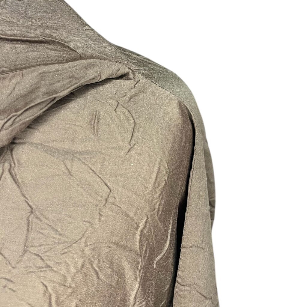 Issey Miyake Pleated Turtleneck Tunic Blouse