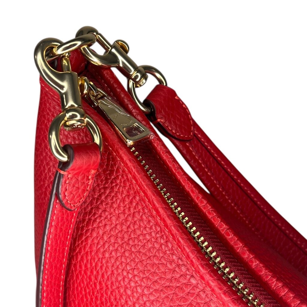 Coach Textured Leather Shoulder Bag, NEW