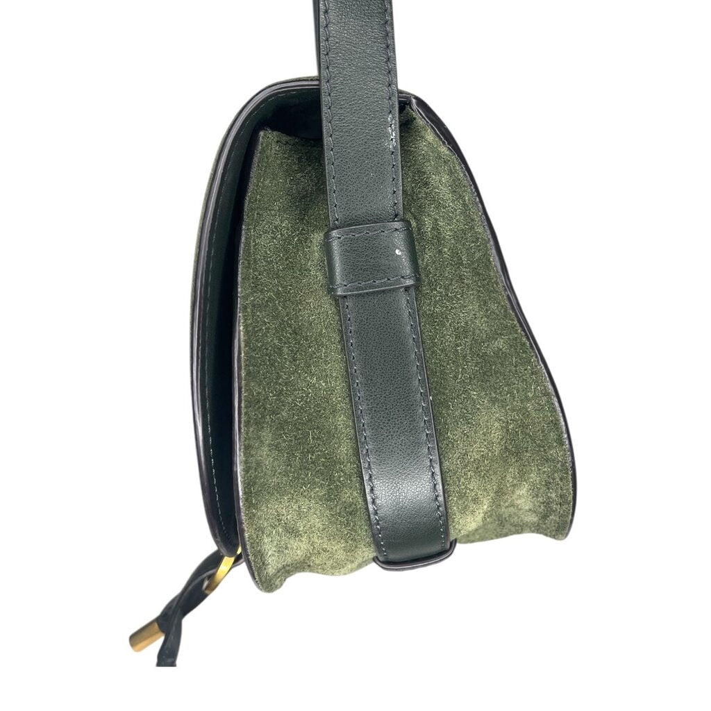 Chloe Mini Suede 'Marcie Saddle' Bag