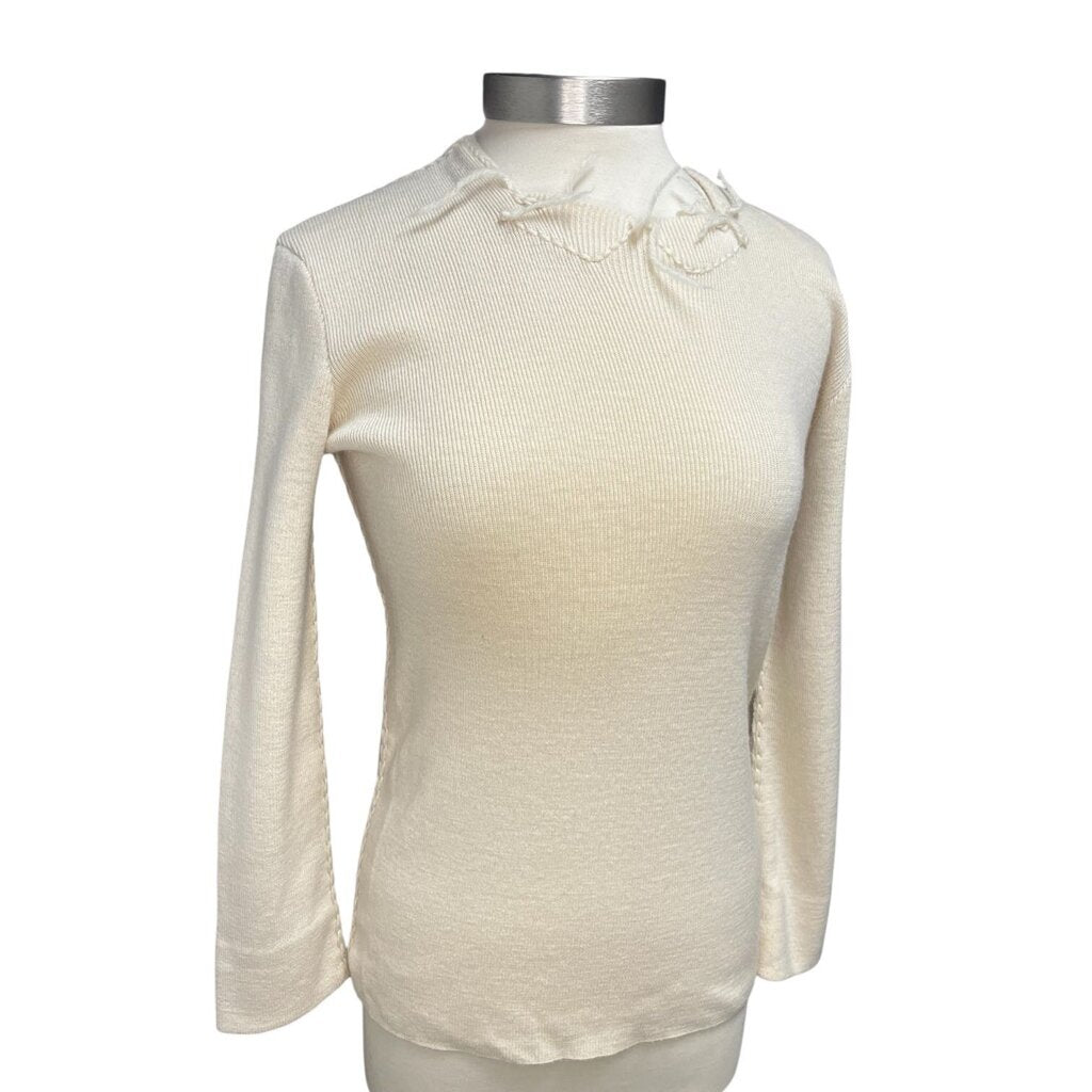 YOHJI YAMAMOTO Wool Square Neck Sweater