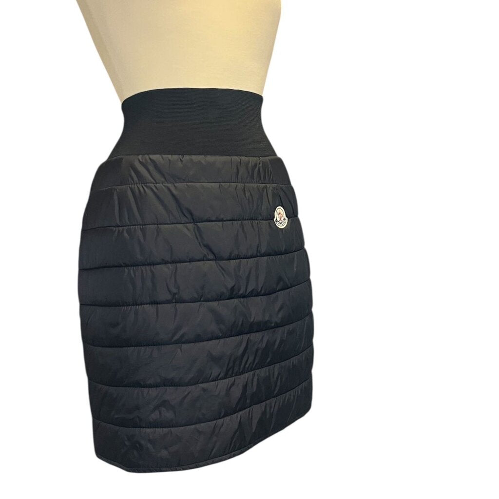 Moncler Square Quilted Padded Mini Skirt