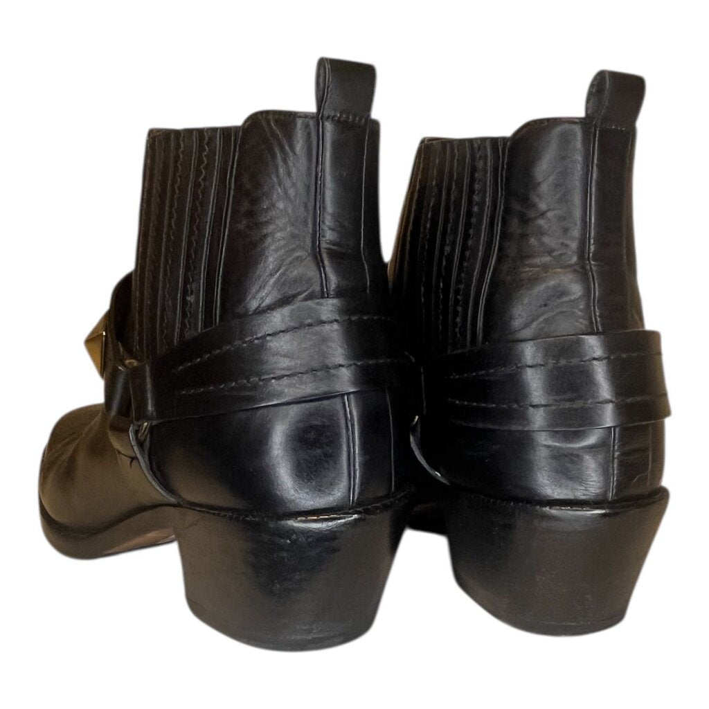 Valentino 'Rockstud' Western Ankle Boots