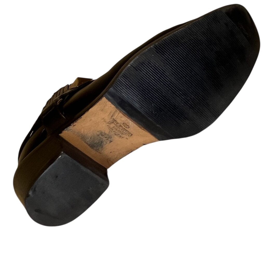 Valentino 'Rockstud' Western Ankle Boots