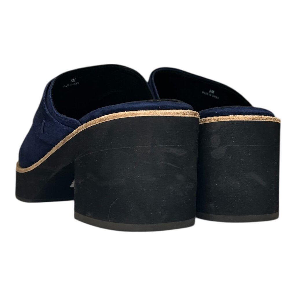 Eileen Fisher Suede Clogs, NEW