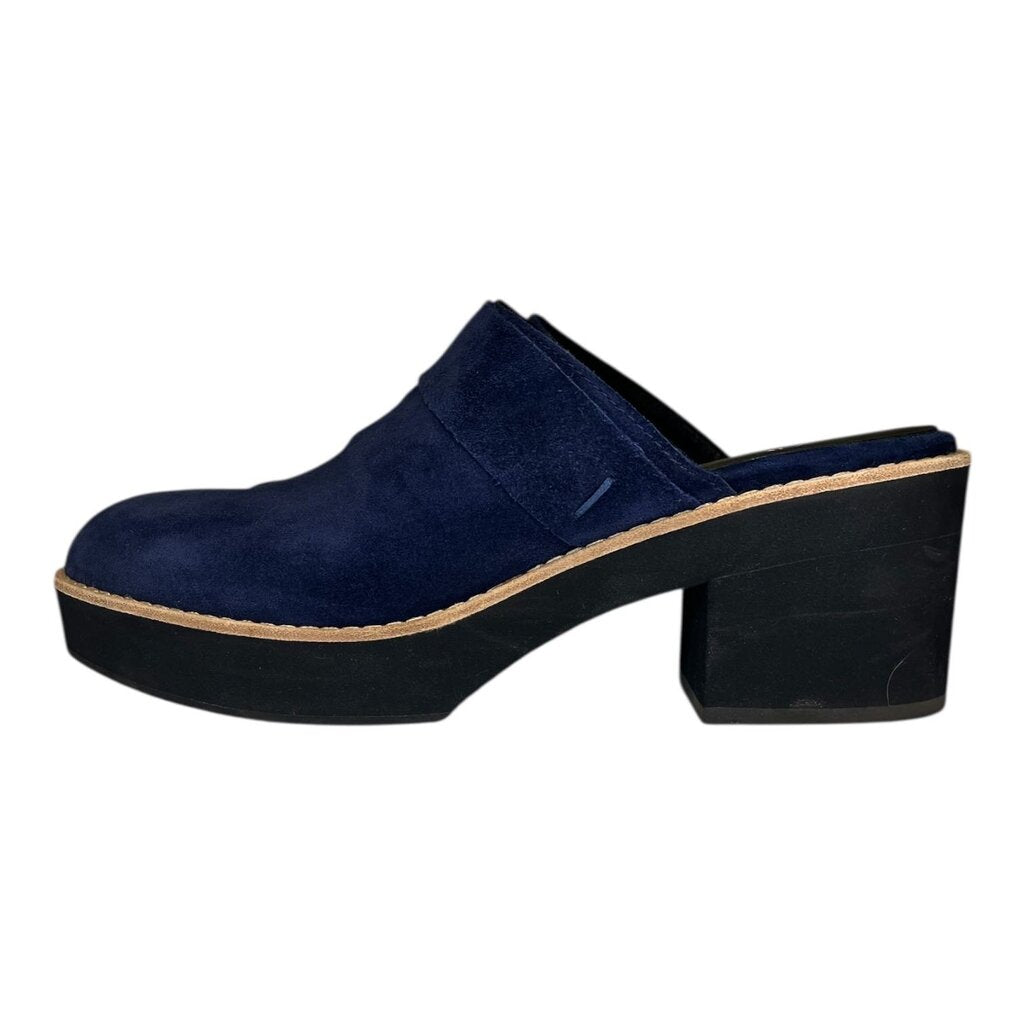 Eileen Fisher Suede Clogs, NEW