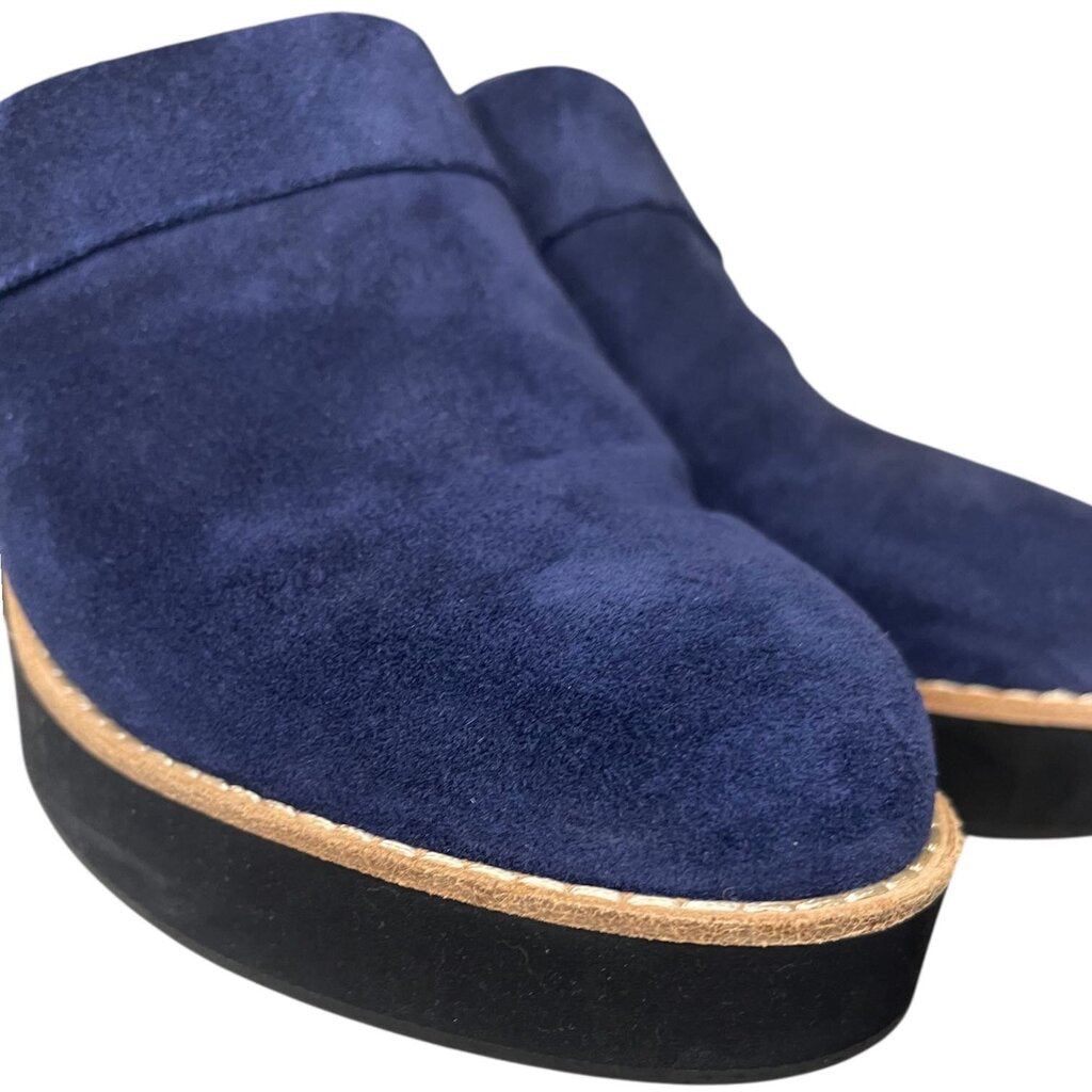 Eileen Fisher Suede Clogs, NEW