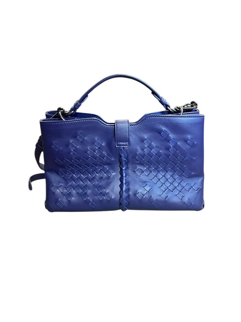 Bottega Veneta Napoli Intrecciato Leather Tote W/ Crossbody Strap And Dust Bag, MSRP $4,700