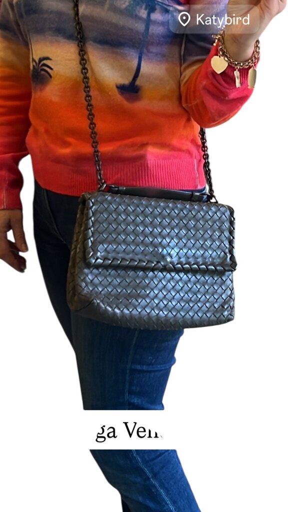 Bottega Veneta Nappa Intrecciato Olimpia Bag, MSRP $2790