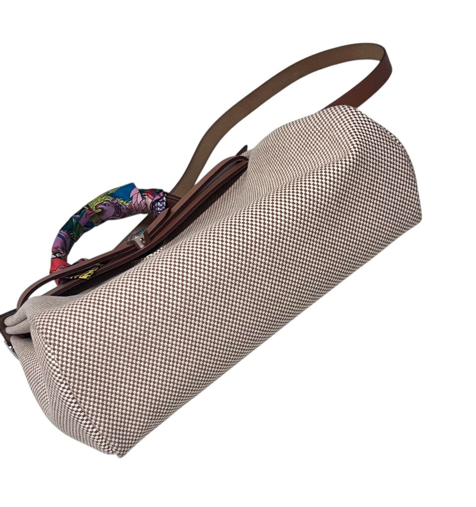 Hermes Herbag Zip Retourne 31 With Twilly, Original Boxes