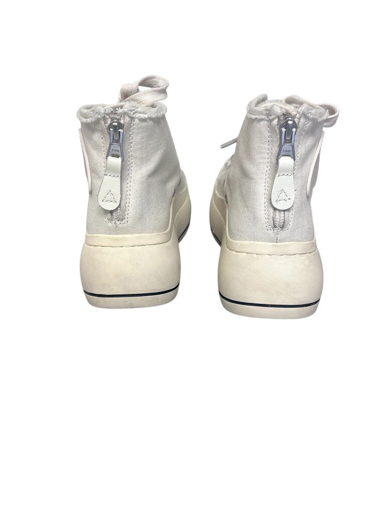R13 "Courtney" Platform High Top Sneakers With Box