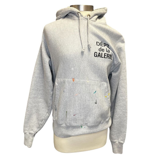 Gallery Dept. Paint Splatter Logo Hoodie, MSRP $1,106