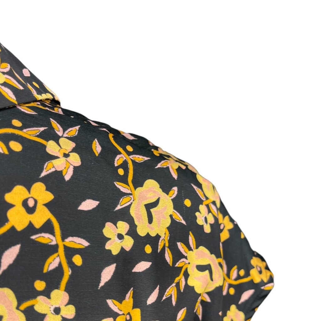 No. 6 Store Floral Print Silk Maxi Dress