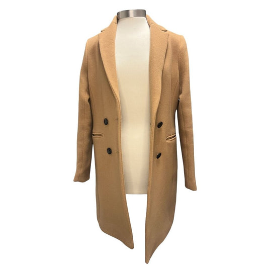Sezane "Johnson" Double Breasted Ovecoat, MSARP $405