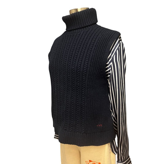 Victoria Beckham Turtleneck Knit Vest