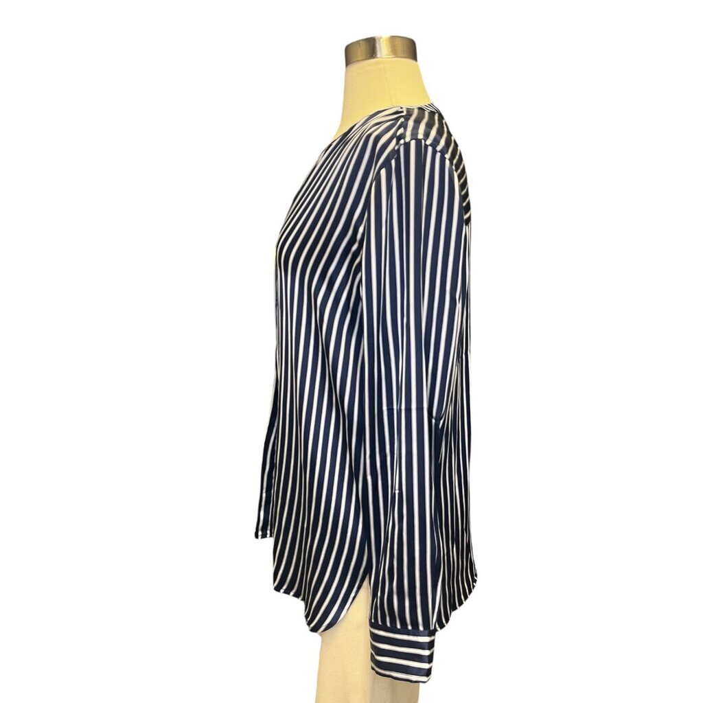 Rails Silk Striped Blouse, MSRP $298