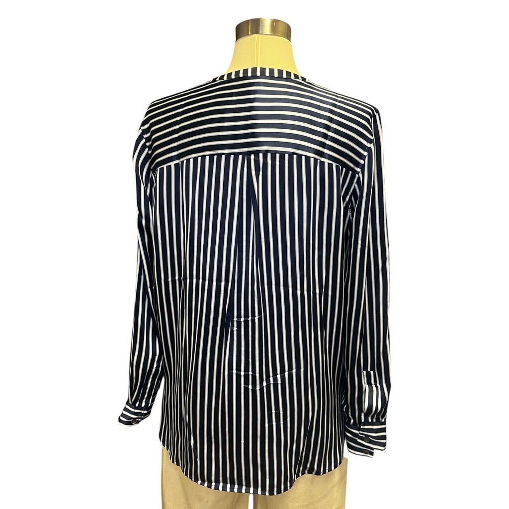 Rails Silk Striped Blouse, MSRP $298