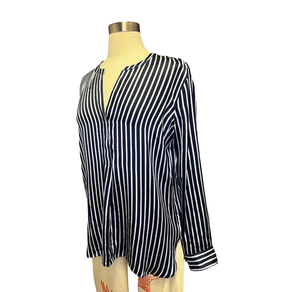 Rails Silk Striped Blouse, MSRP $298