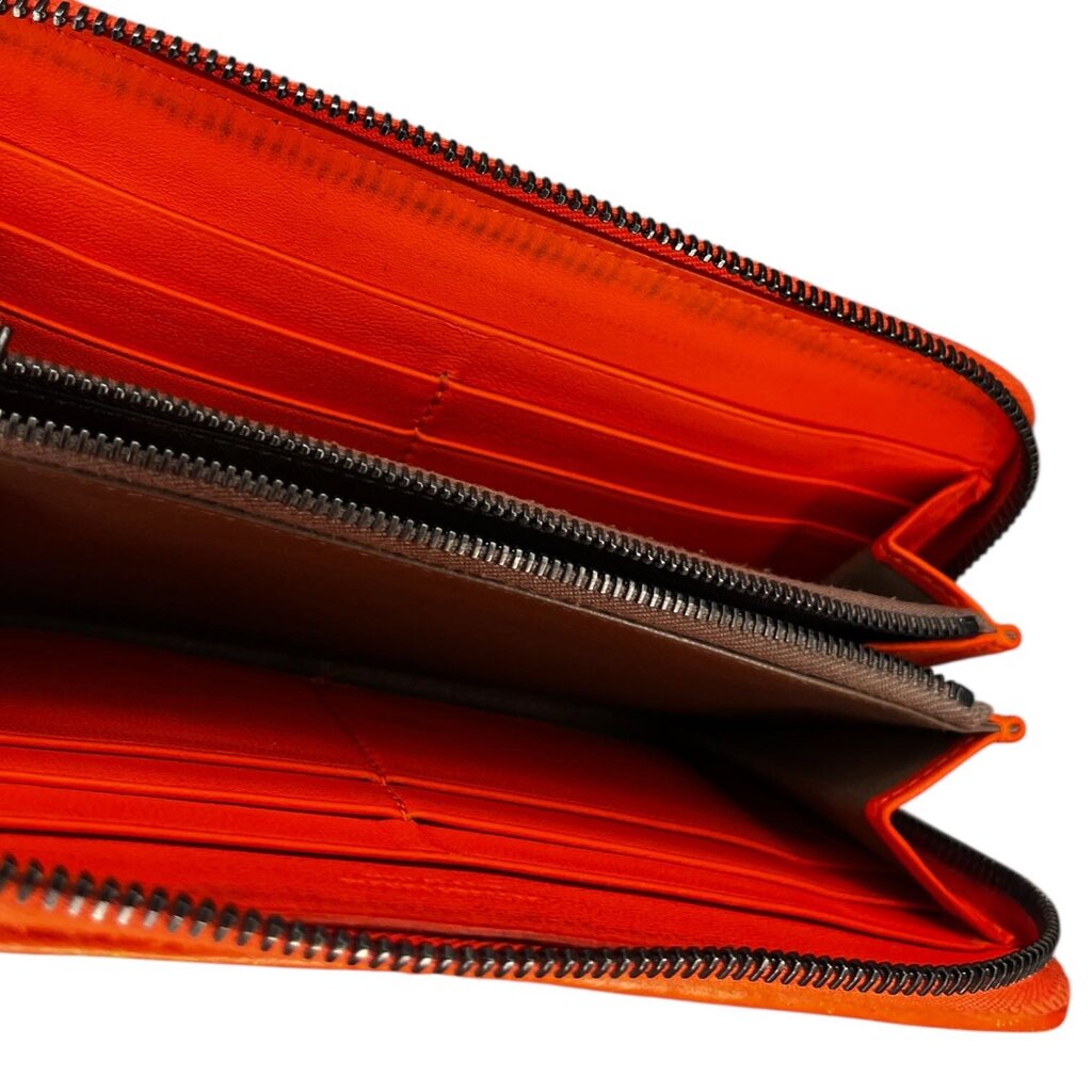 Bottega Veneta Intrecciato Woven Leather Zip Around Wallet