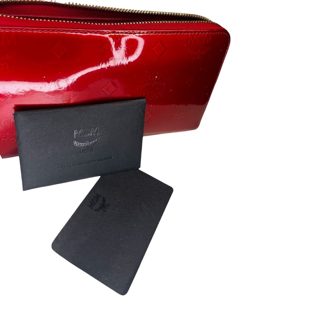 MCM Vernis Zippy Long Wallet, MSRP $499