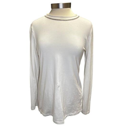 Brunello Cucinelli Monili Bead Embellished Top
