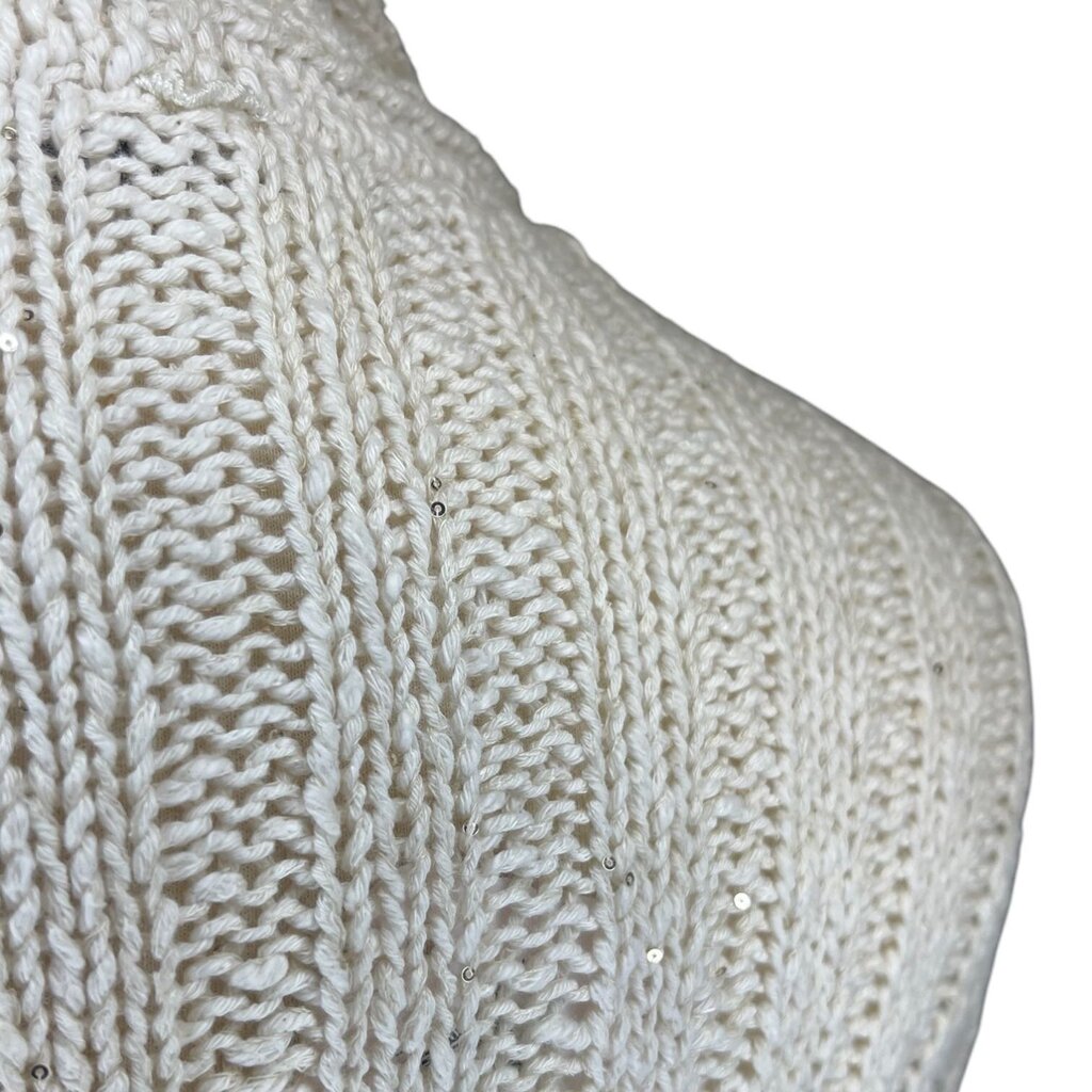 Brunello Cucinelli Sparkle Knit Ribbed Long Cardigan
