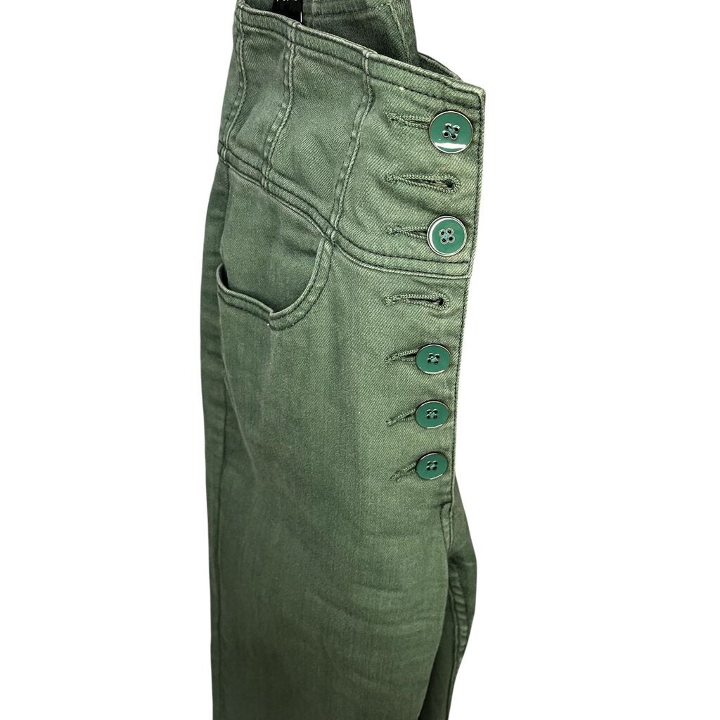 Ulla Johnson High Waist Button Fly Jeans