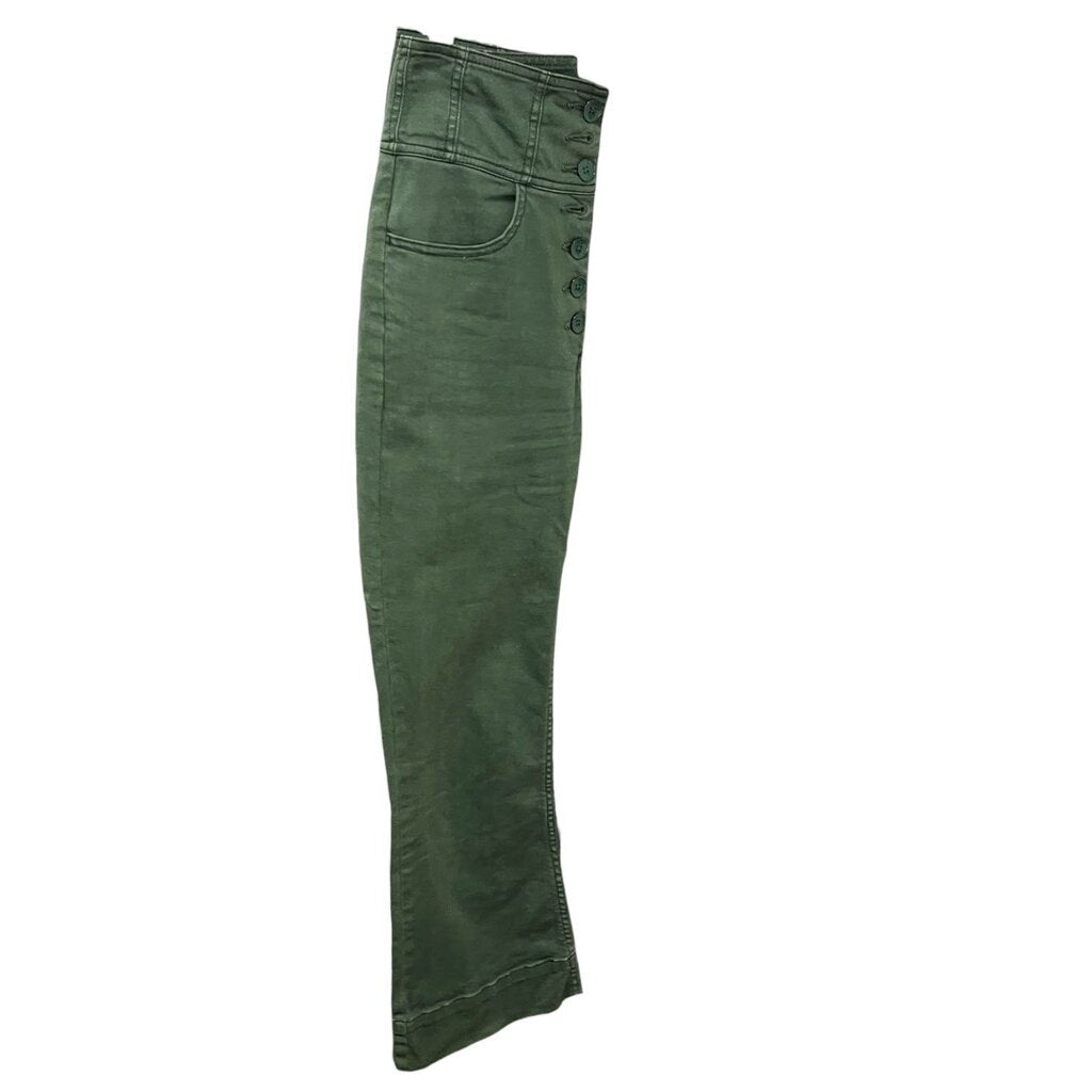 Ulla Johnson High Waist Button Fly Jeans