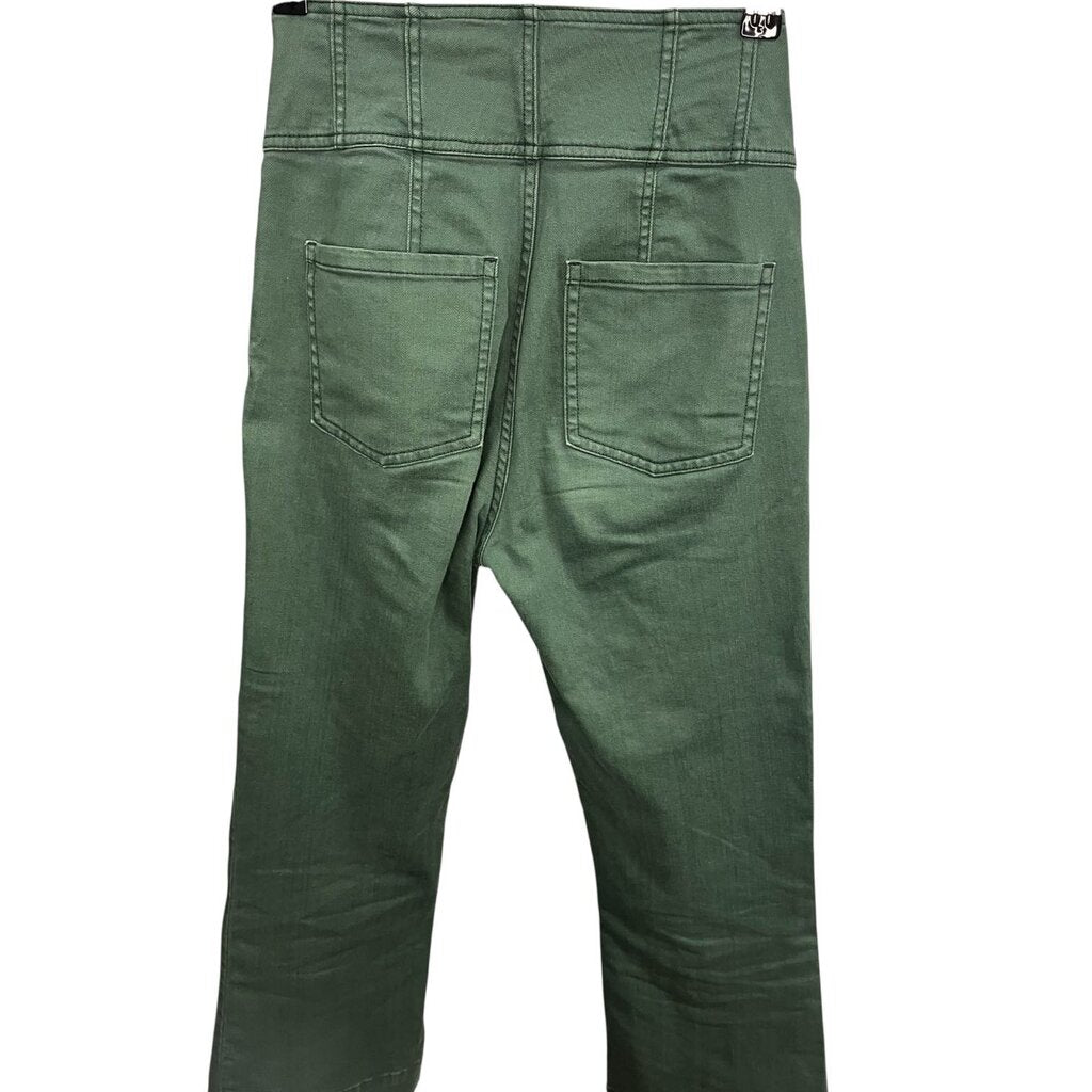 Ulla Johnson High Waist Button Fly Jeans