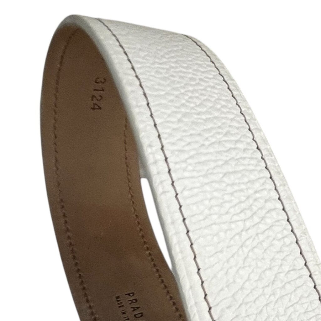 Prada Leather Belt, MSRP $650