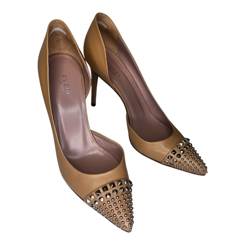 Gucci Studded D'Orsay Pumps