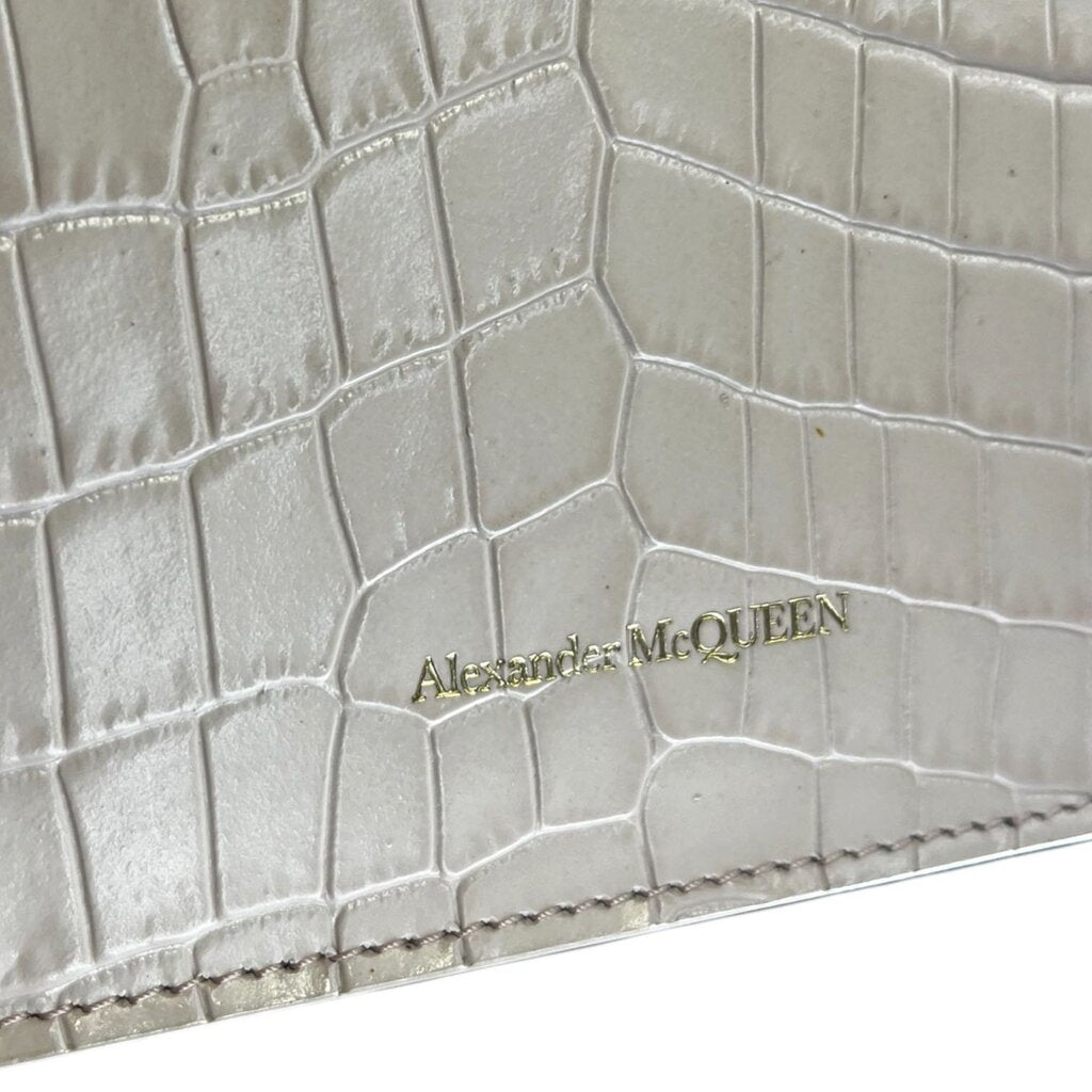 Alexander McQueen Embossed Skull Bag With Dustbag And Tags MSRP $1290