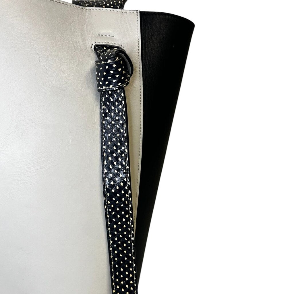 Celine Twisted Cabas Phython Tote