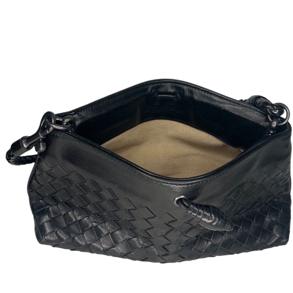 Bottega Veneta Intrecciato Woven Leather Pouchette