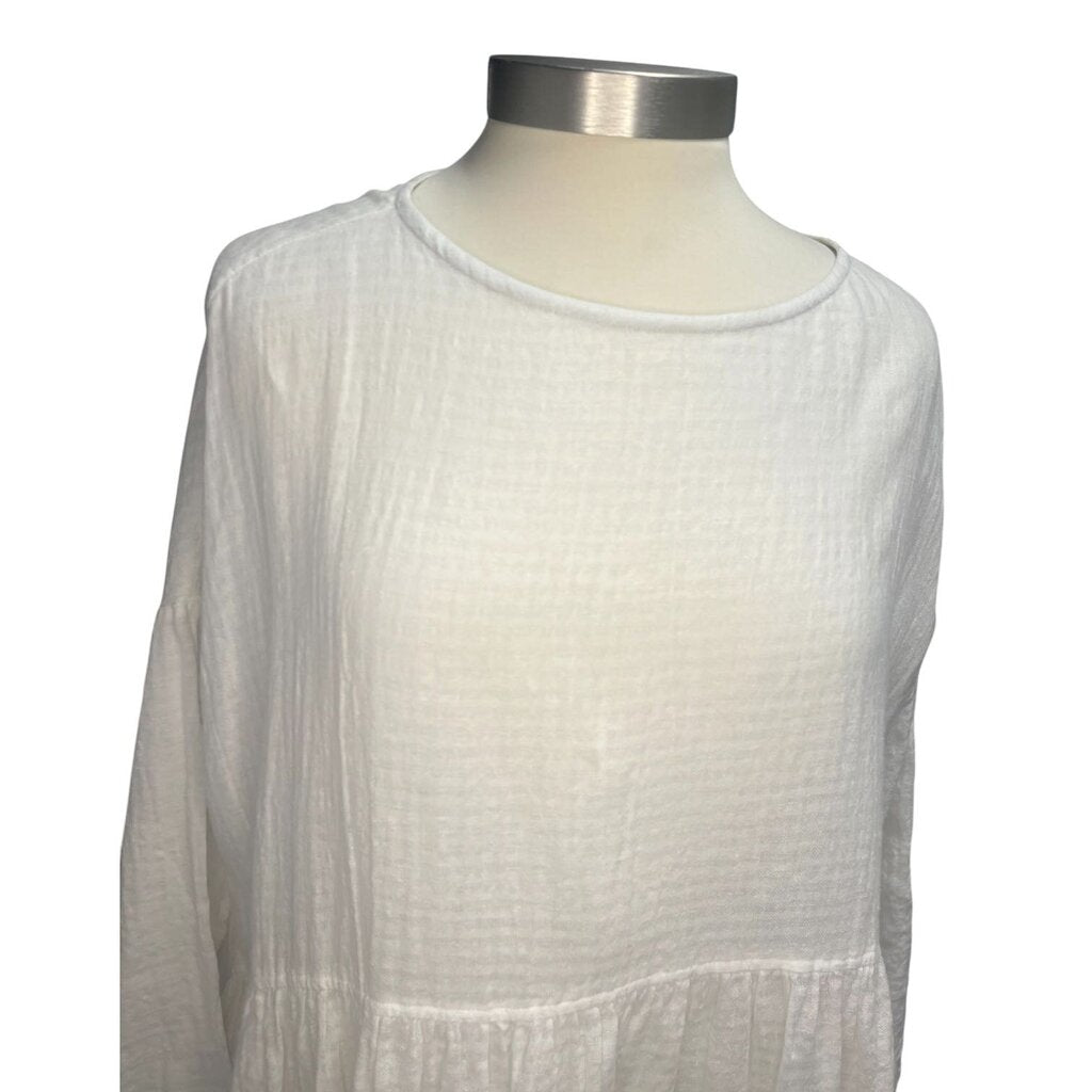 Antiquites Basketweave Drop Waist Mini Dress