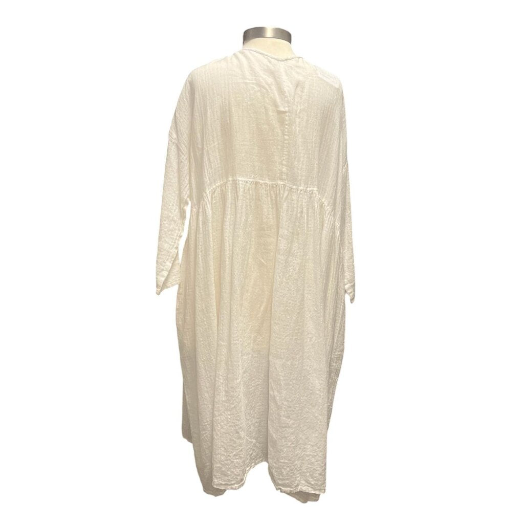 Antiquites Basketweave Drop Waist Mini Dress