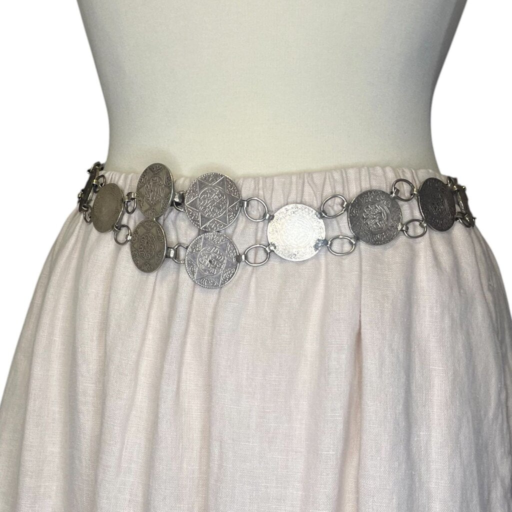 Boutique Vintage Sterling Silver MDEMA Belt *RARE*