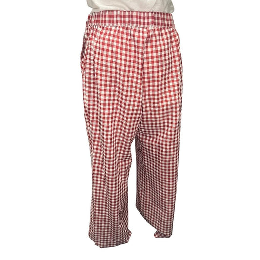 Sonderhaus Gingham Cotton Pant