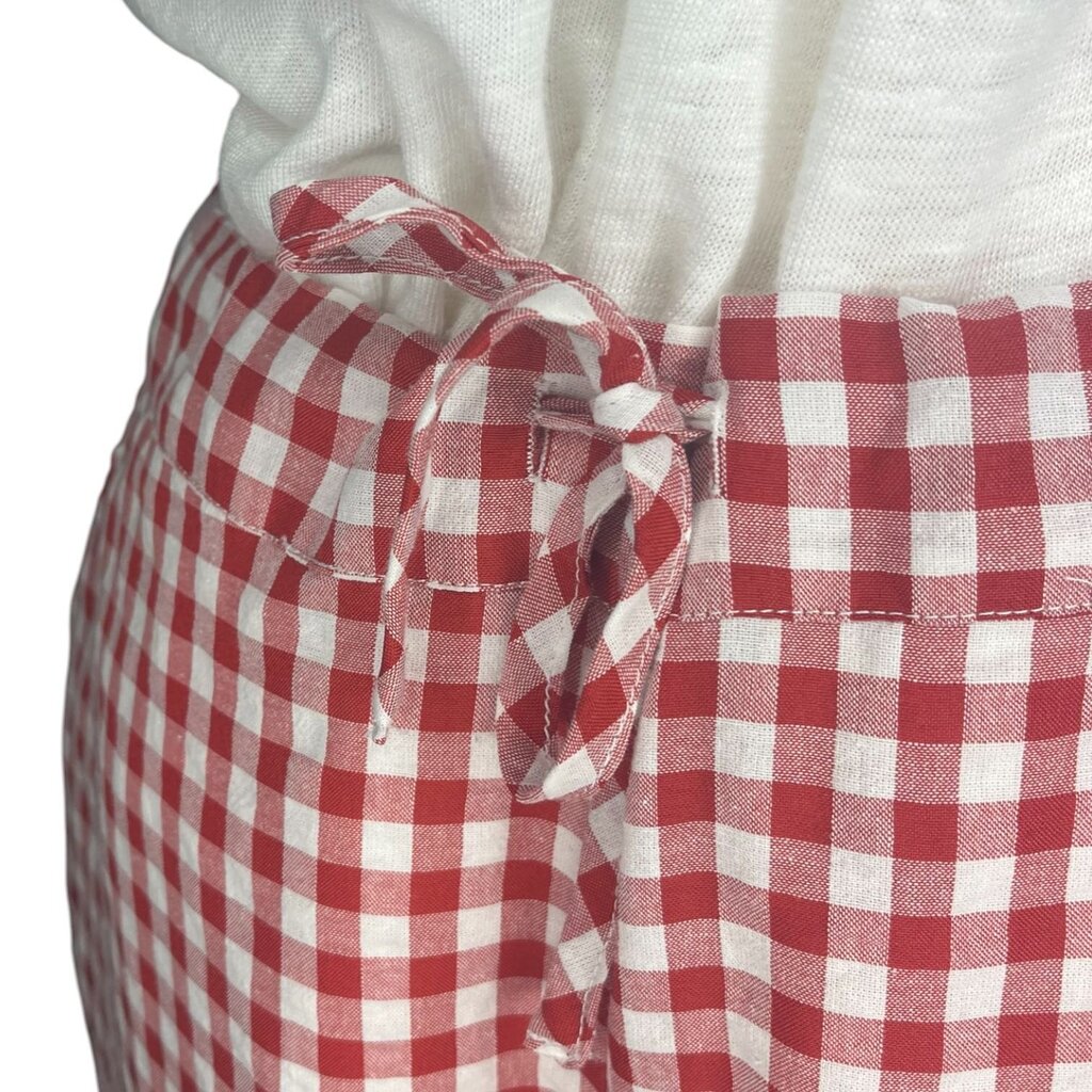 Sonderhaus Gingham Cotton Pant
