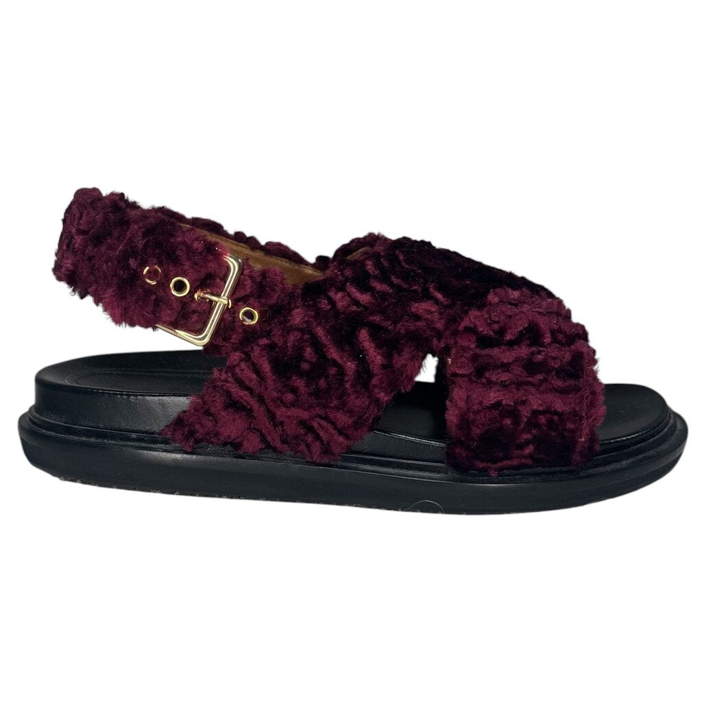 Marni Chenille Knit Sandals