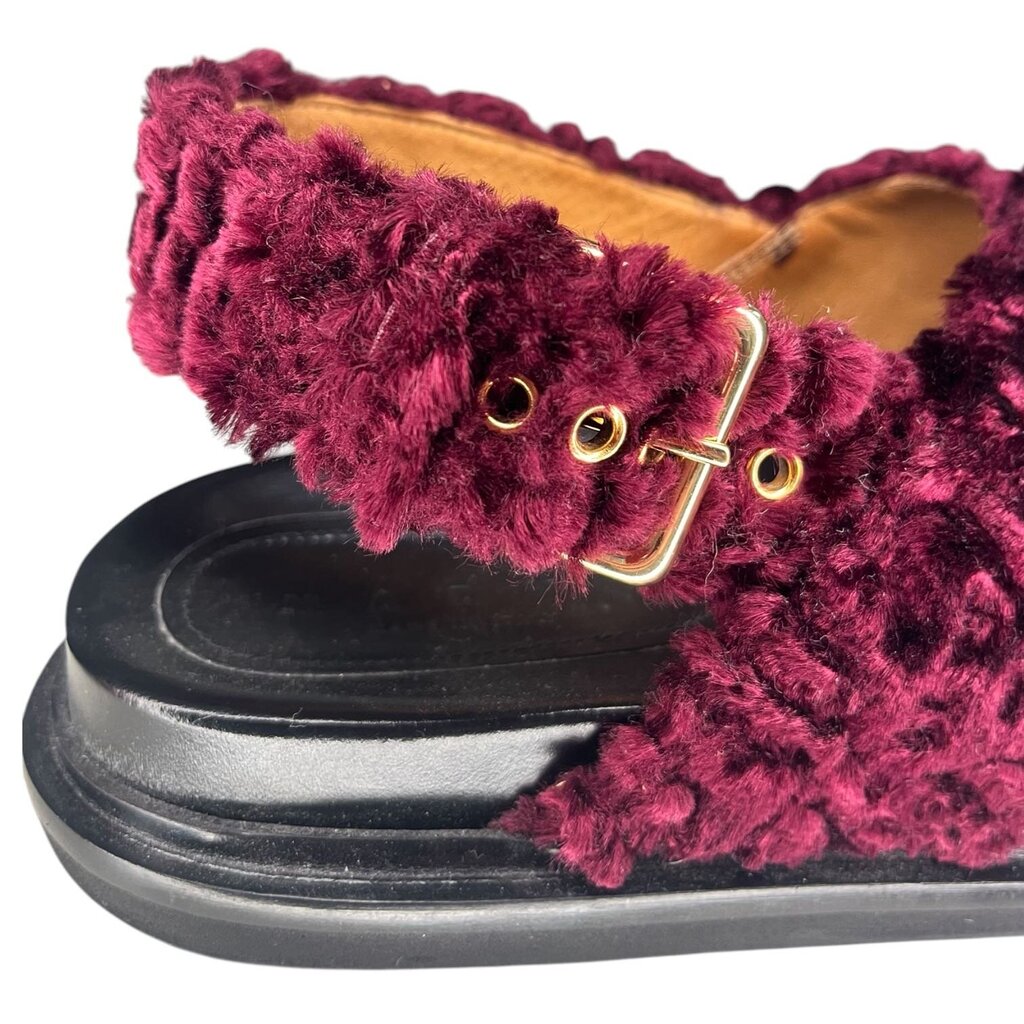 Marni Chenille Knit Sandals