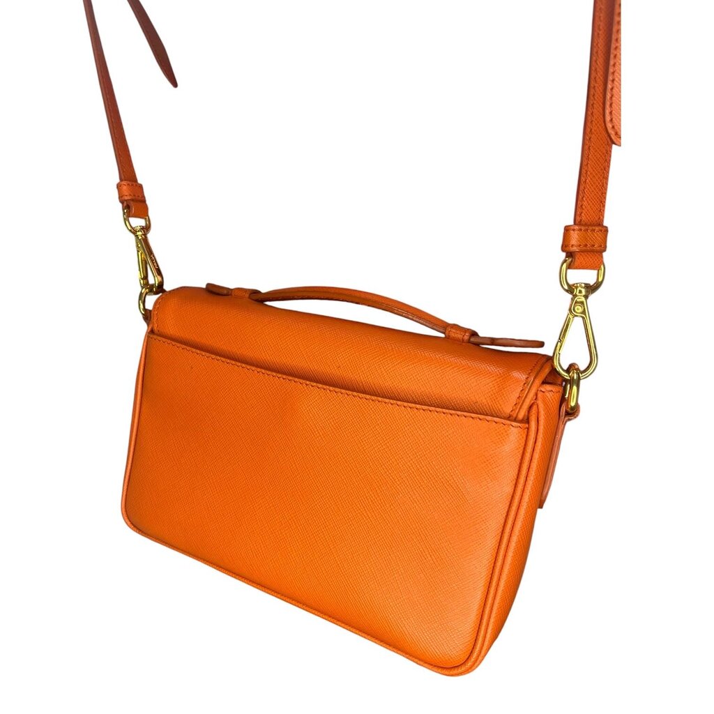 Prada 'Sound' Saffiano Leather Crossbody Bag
