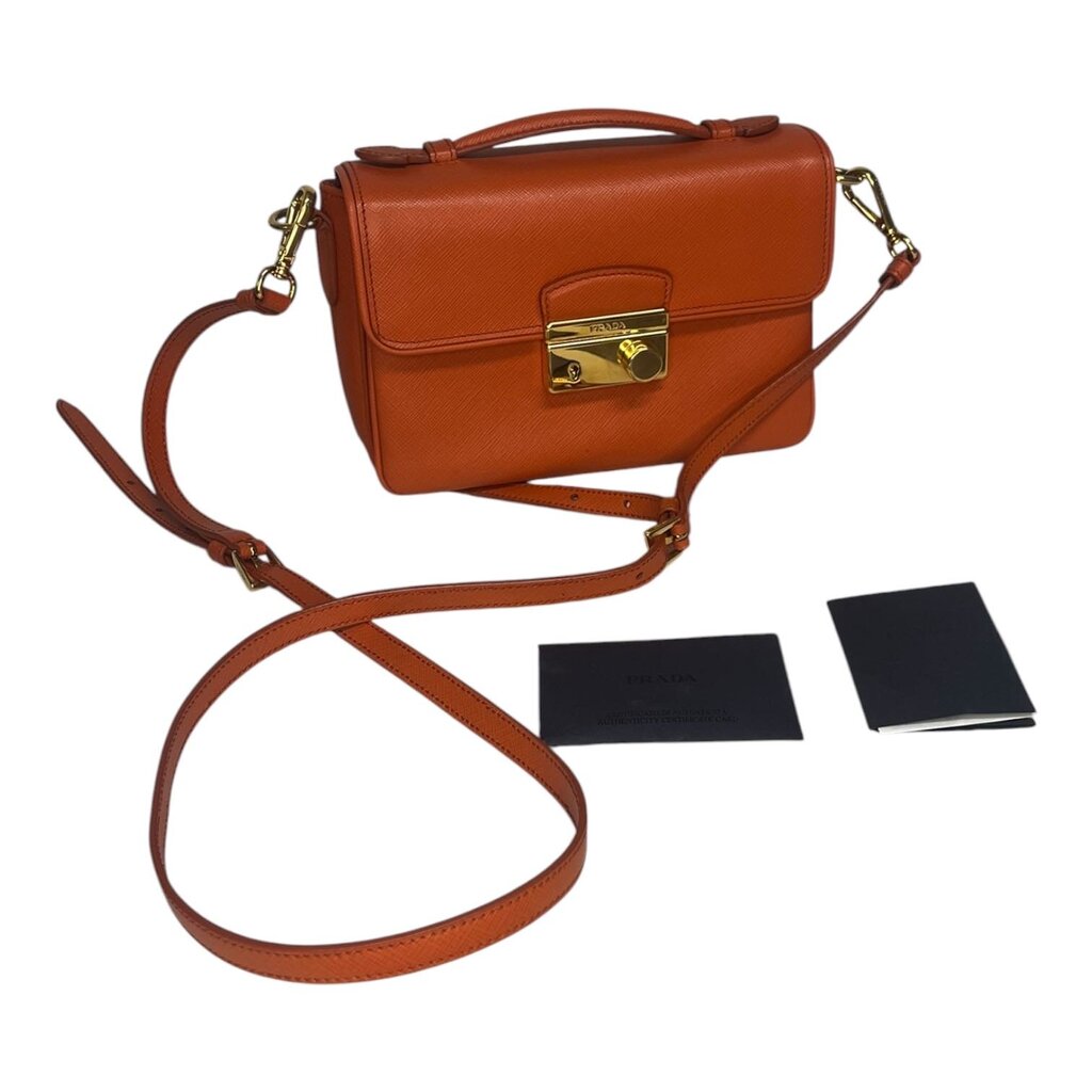 Prada 'Sound' Saffiano Leather Crossbody Bag
