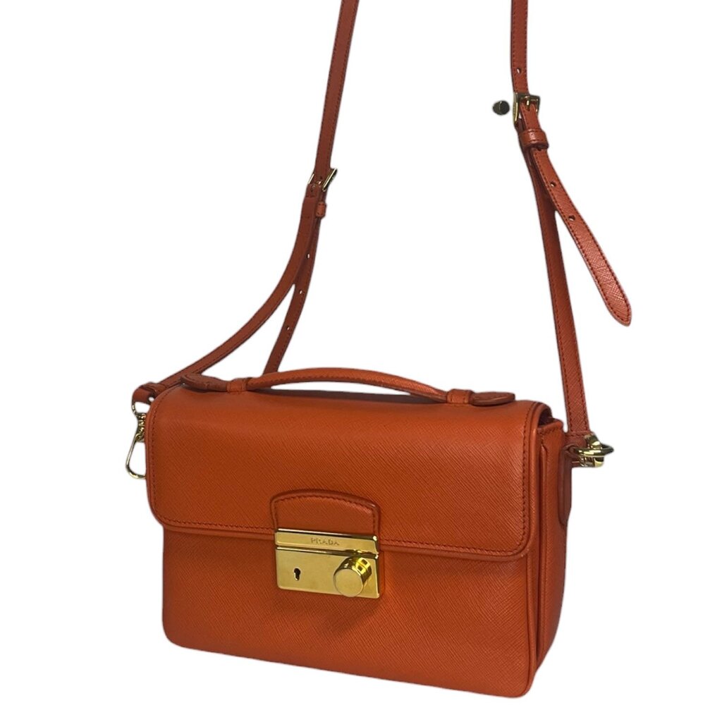 Prada 'Sound' Saffiano Leather Crossbody Bag
