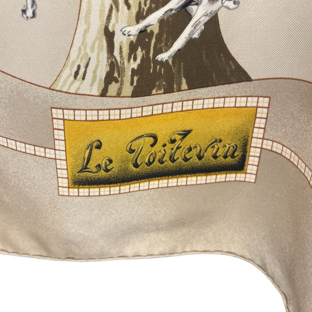Hermes 'Le Poitevin' Silk Scarf