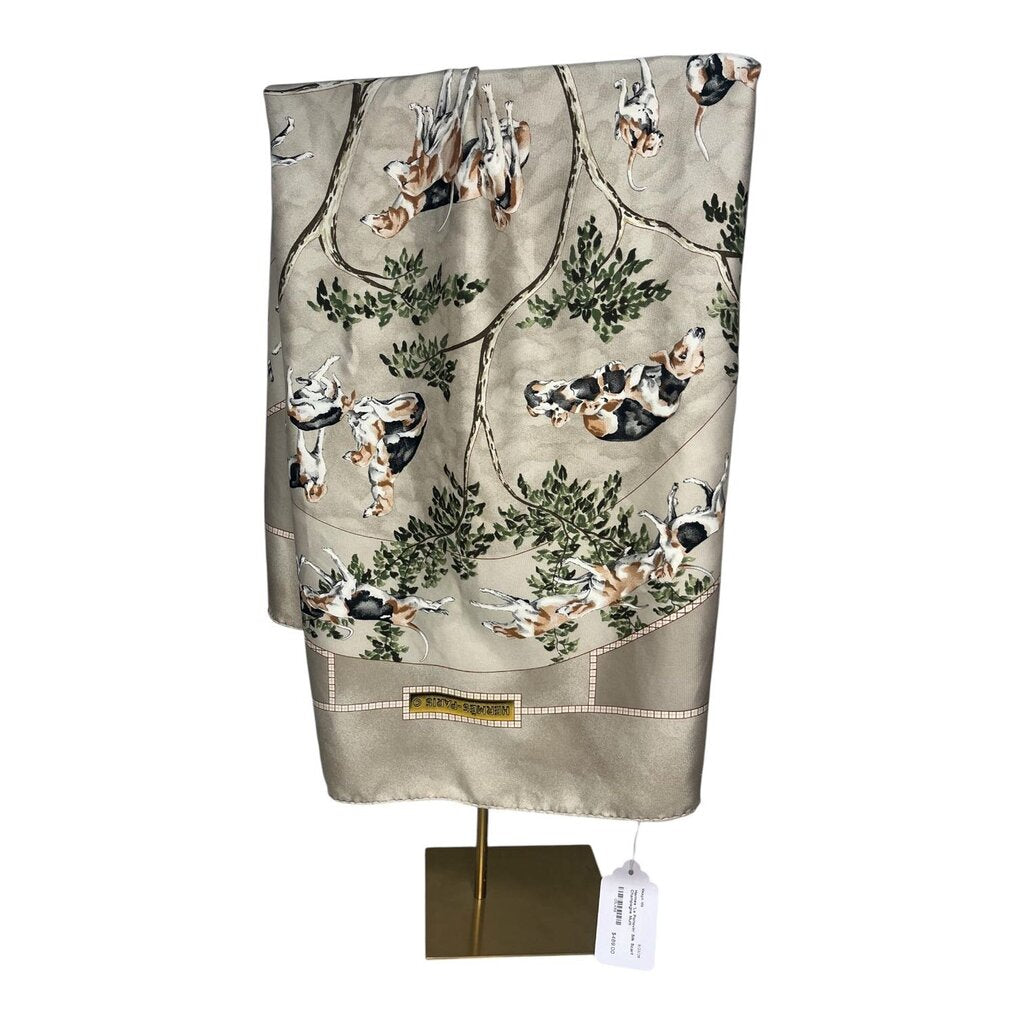 Hermes 'Le Poitevin' Silk Scarf