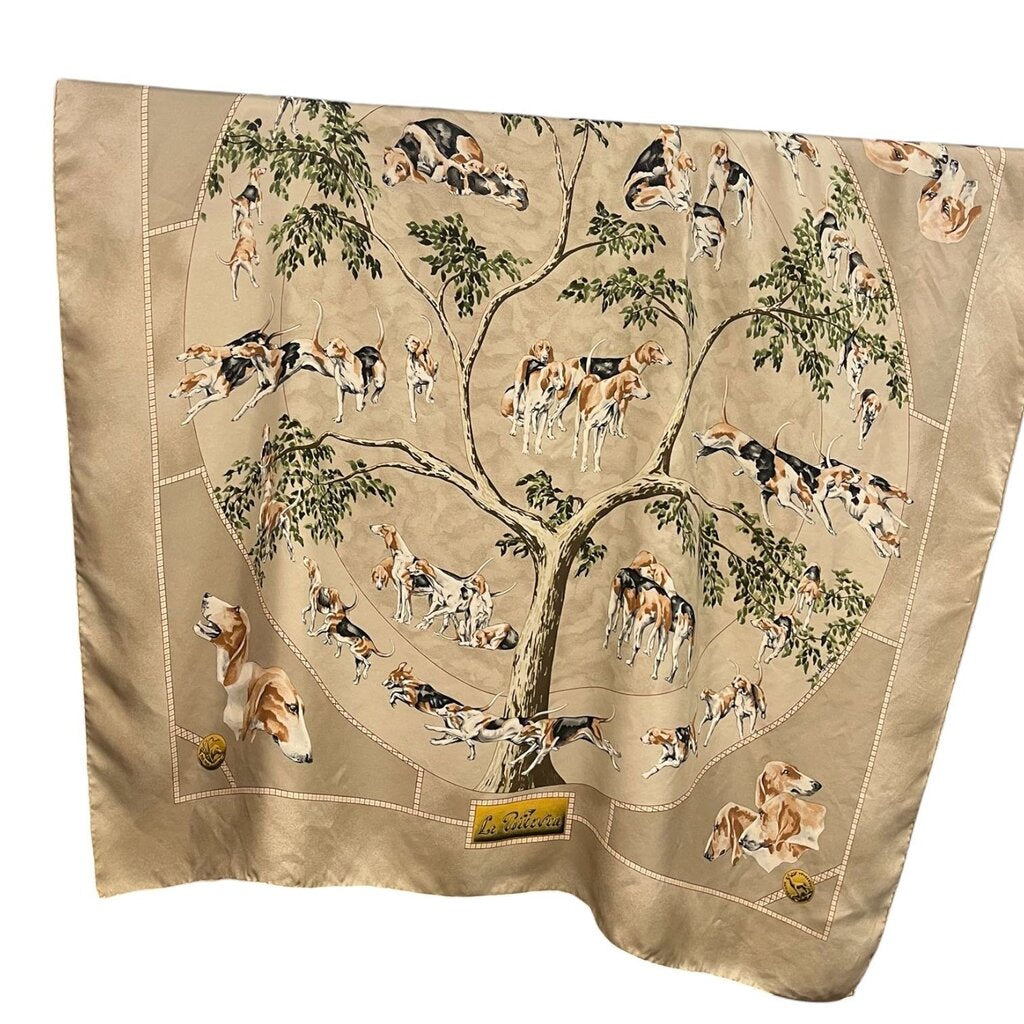 Hermes 'Le Poitevin' Silk Scarf