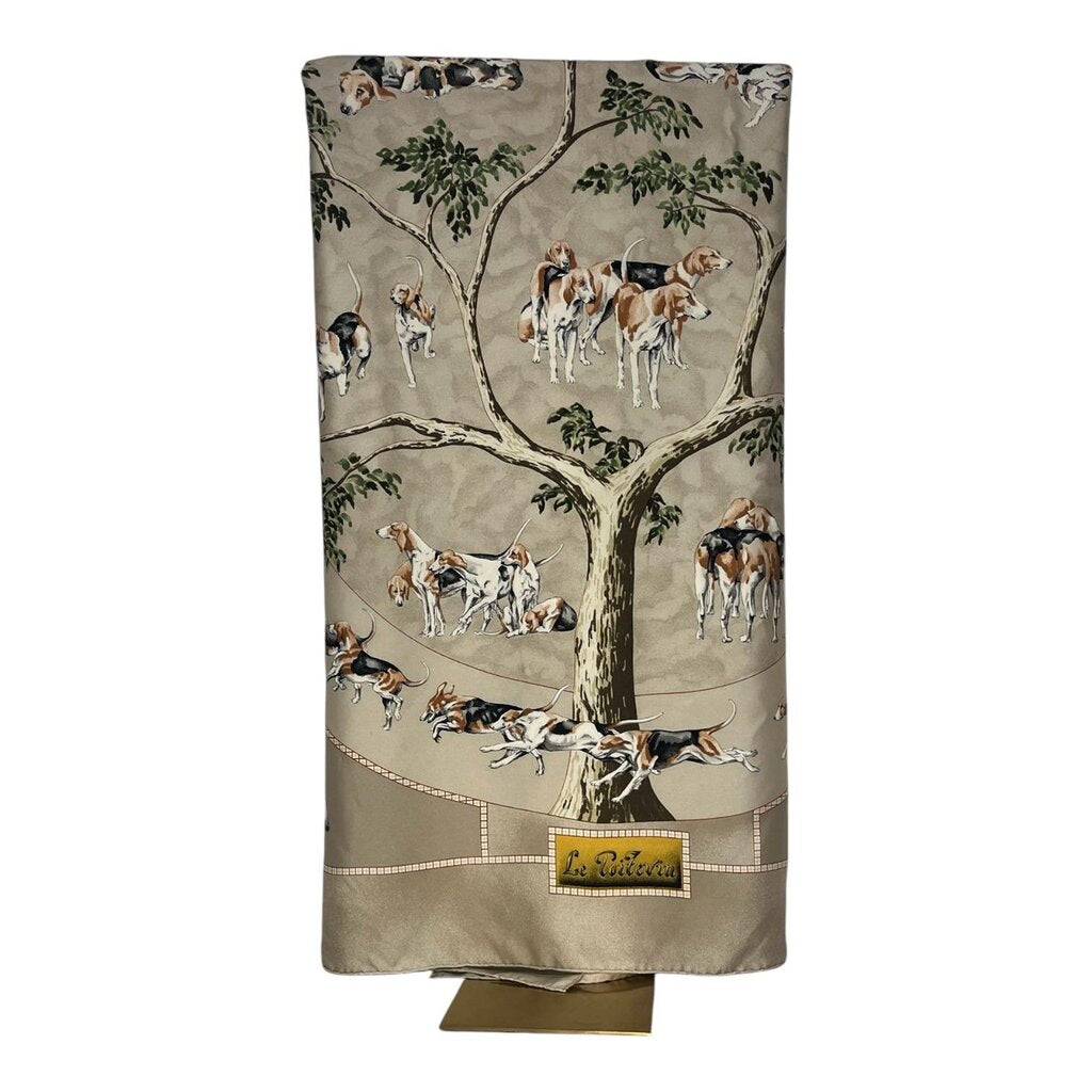 Hermes 'Le Poitevin' Silk Scarf