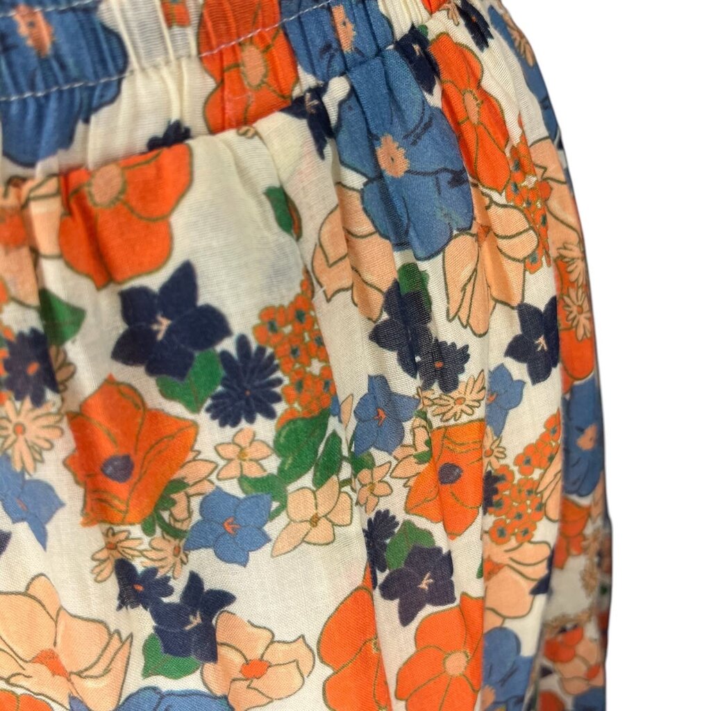 Trovata Birds Of Paradise Floral Print Midi Skirt